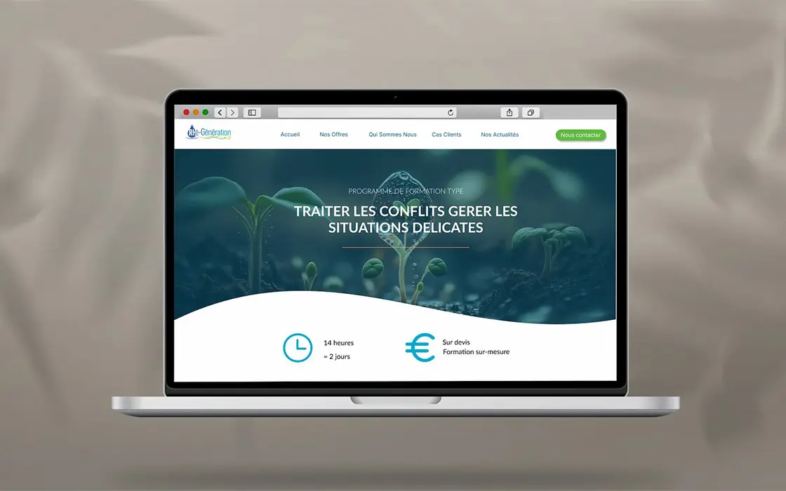 glappy webdesign rhe generation